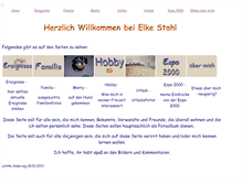 Tablet Screenshot of elke-stahl.de